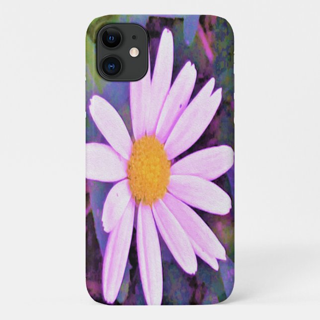 Pink Daisy Flower Case-Mate iPhone Case (Back)