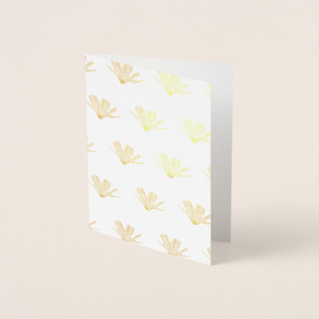 Pink Daisy  Foil Card (Front)