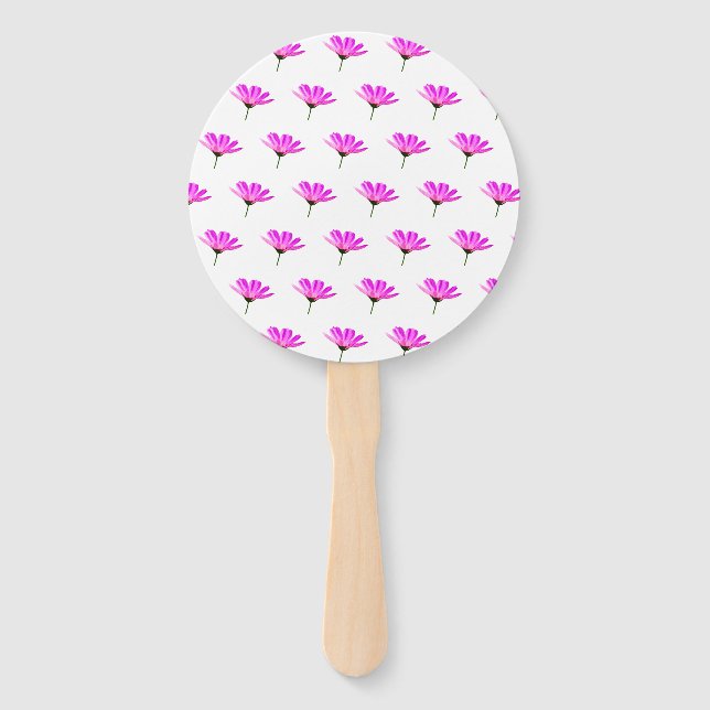 Pink Daisy   Hand Fan (Front)