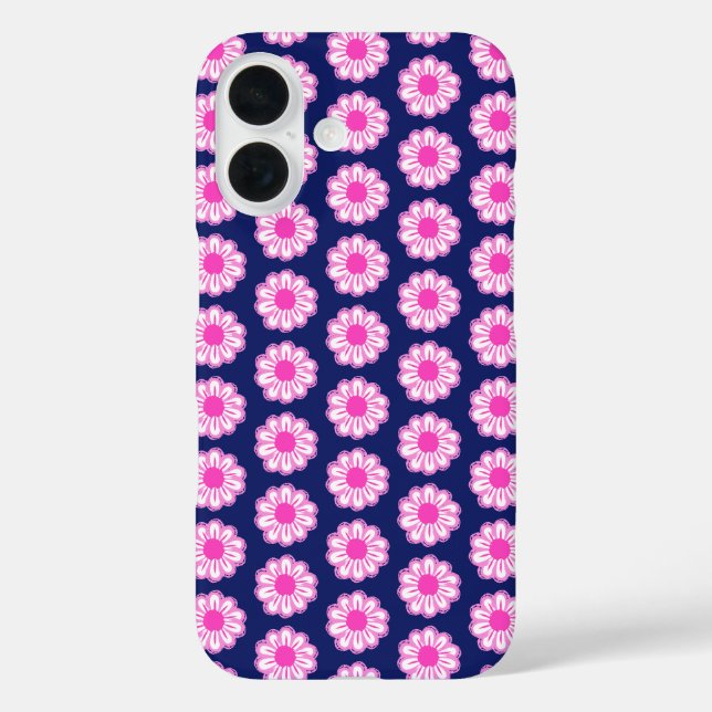 Pink Daisy Illustration Case-Mate iPhone Case (Back)