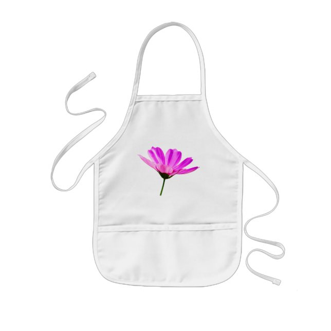 Pink Daisy   Kids Apron (Front)