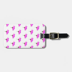 Pink Daisy Luggage Tag