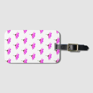 Pink Daisy Luggage Tag