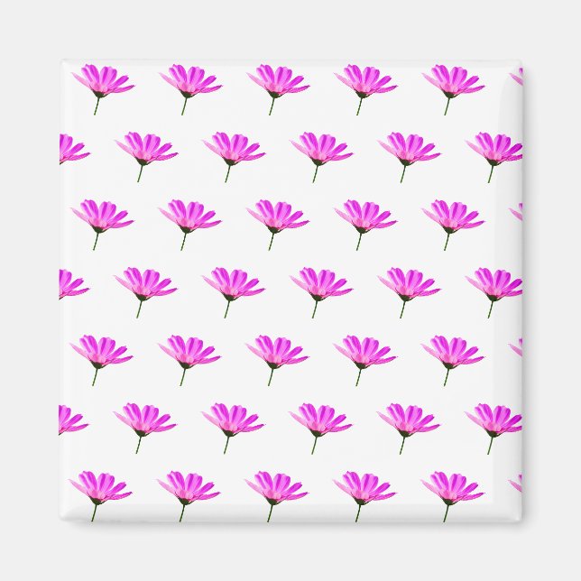 Pink Daisy    Magnet (Front)