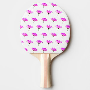 Pink Daisy Ping Pong Paddle
