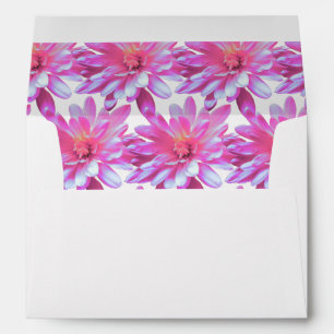Pink Daisy pink floral pink flowers Envelope