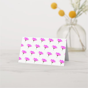 Pink Daisy  Place Card