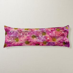 Pink Daisy Weave Body Cushion