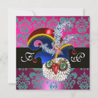 PINK DAMASK ,JEWEL OWL ,ELF HAT,DIAMOND FEATHERS