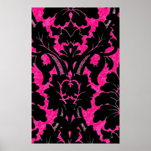 Pink Damask ~ Posters
