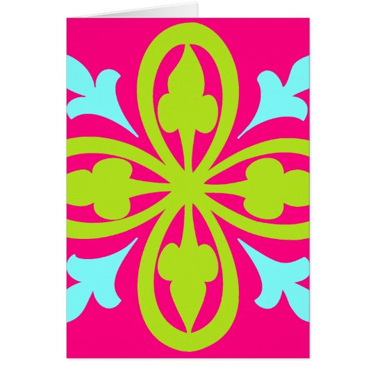 Pink Dance Card