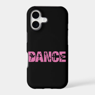 Pink DANCE with Ballerina Cutouts