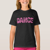 Pink DANCE with Ballerina Cutouts