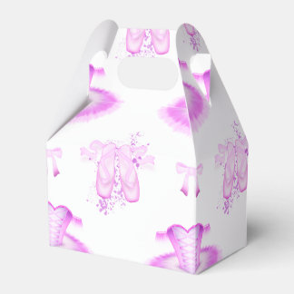 Pink Dancer Birthday Tutu Ballet Favour Box