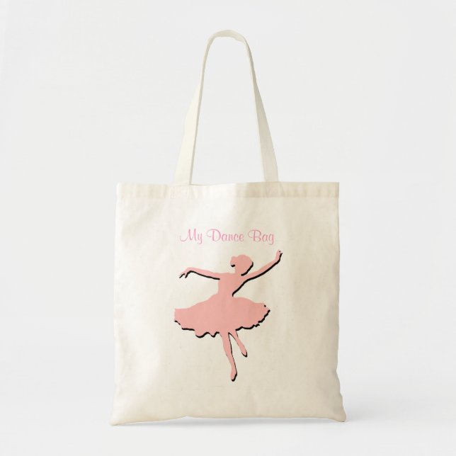 Pink Dancers Tote Bag (Front)