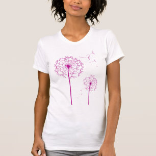 pink dandelion T-Shirt