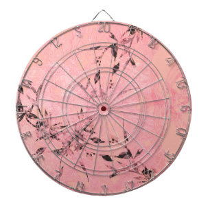 pink dartboard