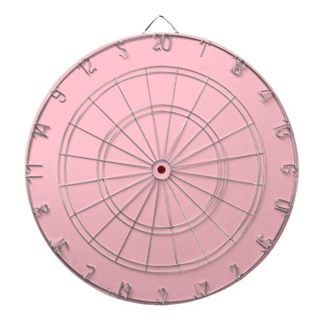 Pink Dartboard with Darts (Front)