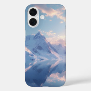 Pink Dawn Alpine Mirror iPhone 16 Case