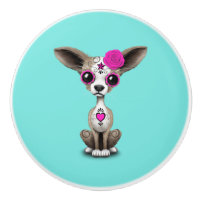 Pink Day of the Dead Chihuahua