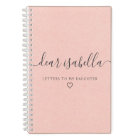 Pink Dear Daughter Keepsake Memory