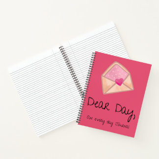 Pink Dear Day Journal