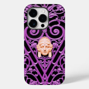 Pink Decorative Art wrought iron iPC Case-Mate iPhone 14 Pro Case