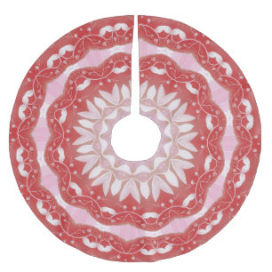 Pink Decorative Tree Skirt