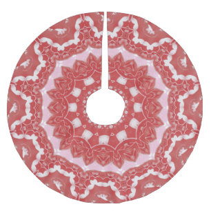 Pink Decorative Tree Skirt