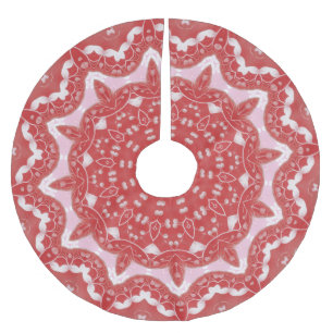 Pink Decorative Tree Skirt