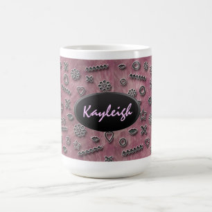 Pink Designer Mug