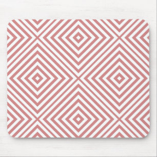 Pink Diamond Chevron Mouse Pad