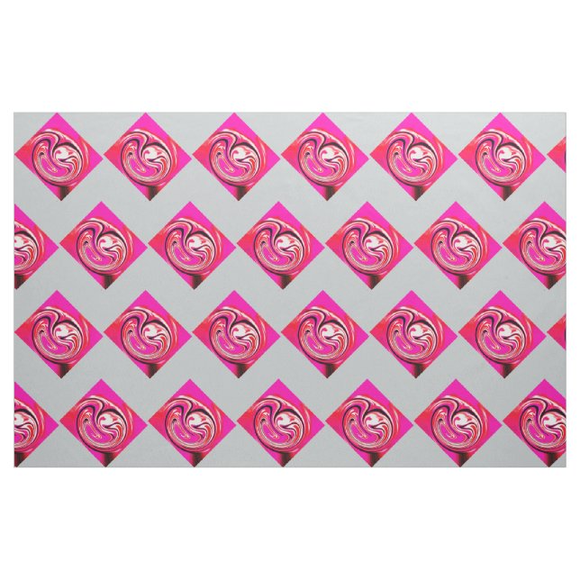 Pink diamonds fabric (Fat Quarter)