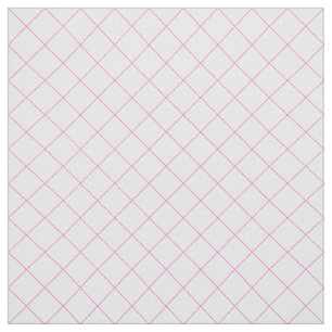 Pink Diamonds Lattice Pretty Fabric