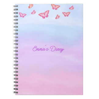 Pink Diary  Notebook