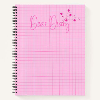Pink Diary Notebook
