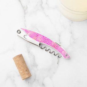 Pink Dinosaur Hide Corkscrew