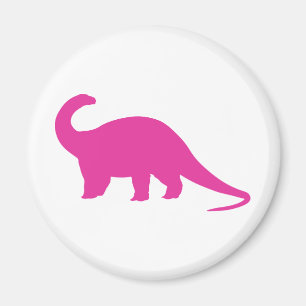 Pink Dinosaur Magnet