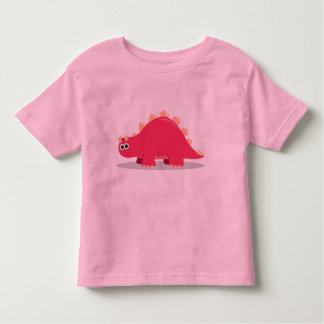 Pink Dinosaur Toddler T-Shirt