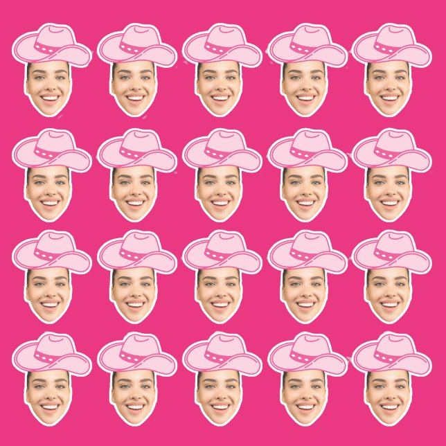 Pink Disco Cowgirl Customisable Bride Face  (Creator Uploaded)