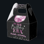 Pink Disco In My Birthday Era Birthday Favour Box<br><div class="desc">Pink Disco In My Birthday Era Birthday Favour Boxes</div>