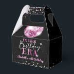 Pink Disco In My Birthday Era Birthday Favour Box<br><div class="desc">Pink Disco In My Birthday Era Birthday Favour Boxes</div>