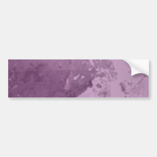 Pink distressed look bumper sticker