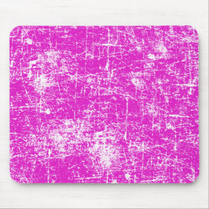 Pink Distressed Look Mouse Pad