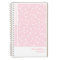 Pink Ditsy Floral Vertical Palette Notebook