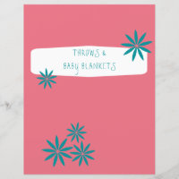 Pink Divider - Yarnaholic Knitting Binder Insert