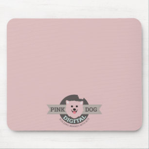 Pink Dog Digital Mousepad