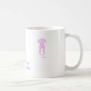 Pink Dog Ears Down Daddy's Girl Coffee Mug
