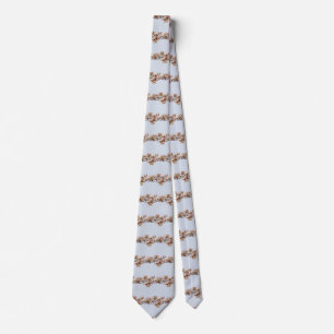 Pink Dogwood Branch Tie