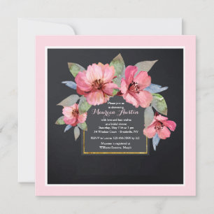 Pink Dogwood Invitation